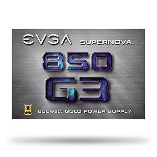 EVGA SuperNOVA 850 G3 850W 80+ Gold Certified Fully Modular ATX image