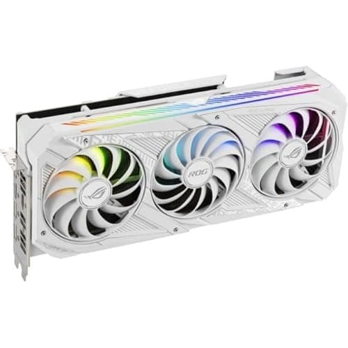 Asus ROG STRIX WHITE OC V2 GeForce RTX 3070 LHR 8GB GDDR6 White image
