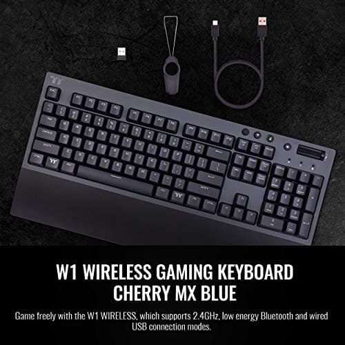 Thermaltake W1 Wireless/Bluetooth/Wired Standard Keyboard image