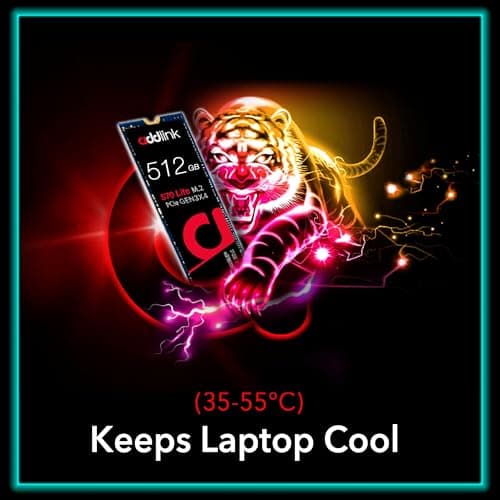 Addlink S70 512GB SSD M.2-2280 PCIe 3.0 x4 NVMe image