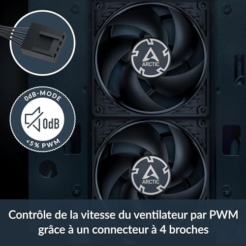 ARCTIC P9 Max 92mm Black PWM 58.25 CFM image