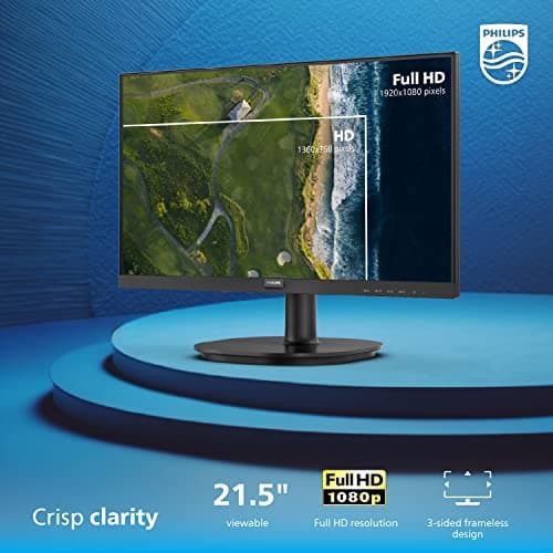 Philips 221V8LN/27 22" 1080p 75Hz VA Monitor image