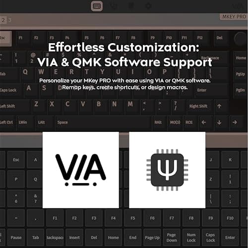 Montech MK75DY RGB Bluetooth/Wireless/Wired Mini Gateron G Pro 3.0 Yellow Mechanical Keyboard image
