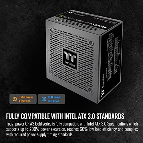 Thermaltake Toughpower GF A3 - TT Premium Edition ATX 850W Fully Modular 80+ Gold Certified image