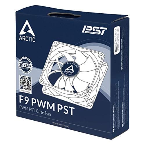 ARCTIC F9 92mm Black PWM 43 CFM 1-Pack image