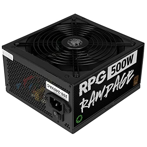 GameMax GP Black ATX 500W Non-Modular 80+ Bronze Certified image