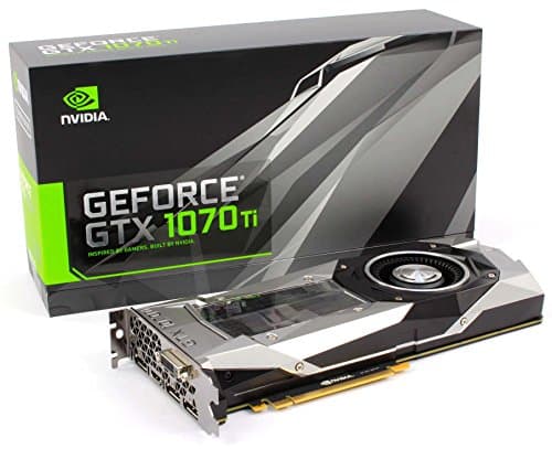 NVIDIA Founders Edition GeForce GTX 1070 Ti 8GB GDDR5 Silver / Black image