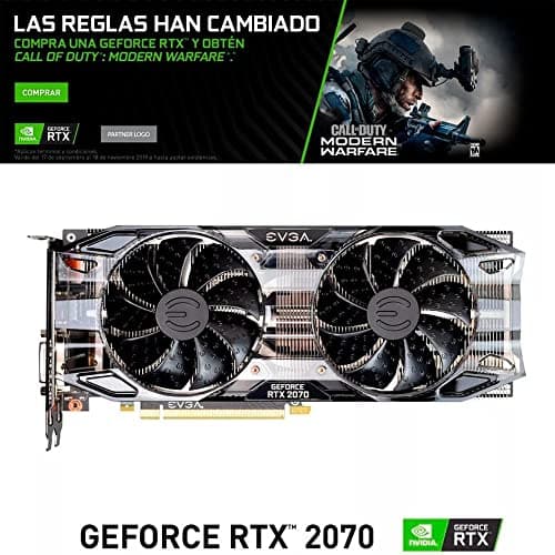 EVGA Black GeForce RTX 2070 8 GB Video Card image