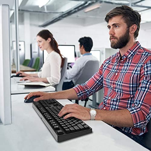 Velocifire VM02WS Wireless Standard Outemu Brown Mechanical Keyboard image