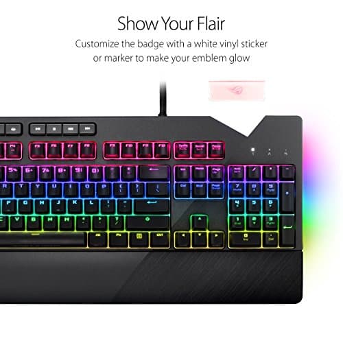 Asus ROG Strix Flare RGB Wired Gaming Keyboard image