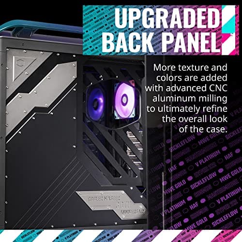 Cooler Master Cosmos Infinity 30th Anniversary ATX Full Tower Black / Silver Tempered Glass Side Panel image