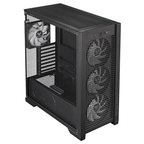 Asus TUF Gaming GT302 ATX Mid Tower Black ARGB Tempered Glass image