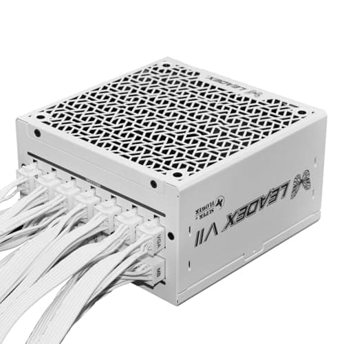 Super Flower LEADEX VII Platinum PRO White 1200W Fully Modular 80+ Platinum image