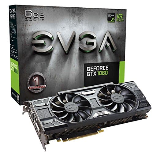 EVGA GeForce GTX 1060 GAMING 6GB GDDR5 Black / Silver image