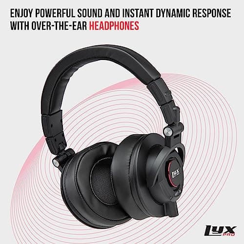 LyxPro HAS-30 Closed-Back Wired Headphones image