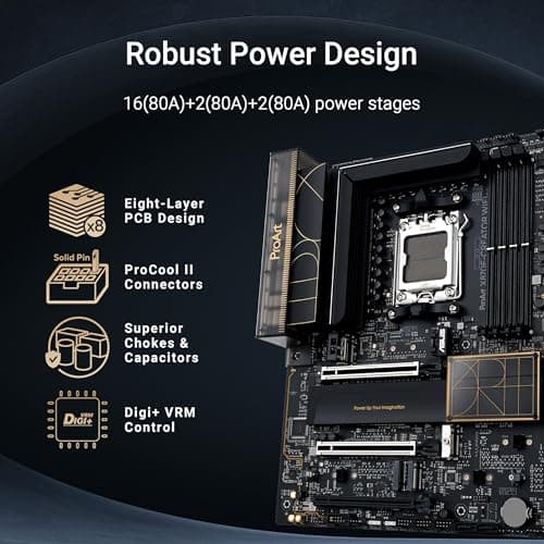 Asus X870E ProArt CREATOR WIFI AM5 DDR5 ATX image