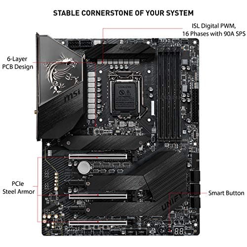 MSI Z490 MEG UNIFY LGA1200 DDR4 ATX image