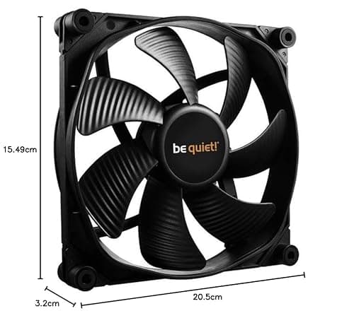 be quiet! Silent Wings 3 140mm Black PWM image