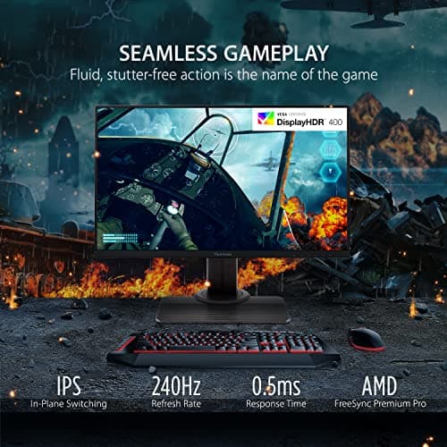 ViewSonic XG2431 23.8" 1080p 240Hz IPS Monitor image