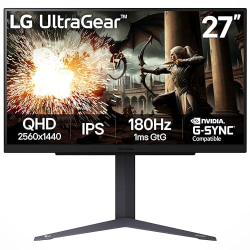 LG 27GS75Q-B 27" 1440p 180Hz IPS Monitor image