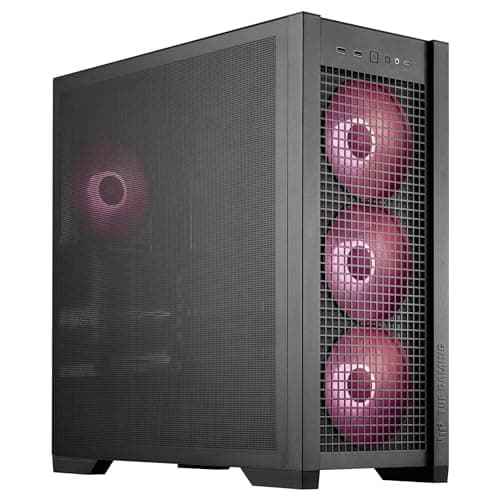Asus TUF Gaming GT302 ATX Mid Tower Black ARGB Tempered Glass image