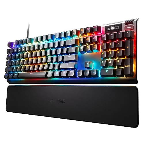 SteelSeries Apex Pro Gaming OmniPoint Adjustable Mechanical RGB Wired Keyboard image