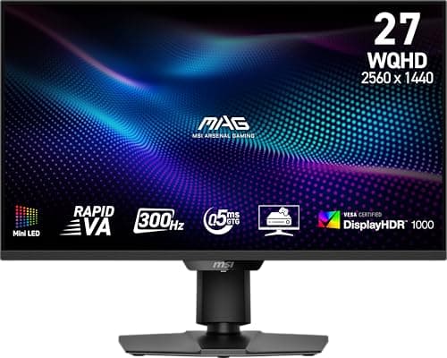 MSI MAG 274QPF X30MV 27" WQHD Rapid VA w/ Mini LED main image