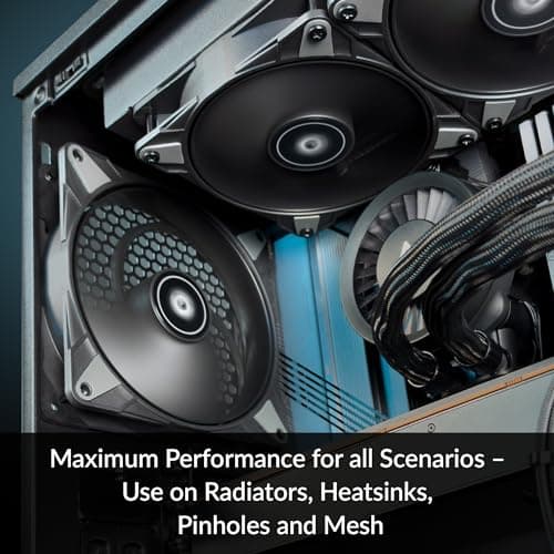 ARCTIC P14 Max 140mm Black PWM 95 CFM image