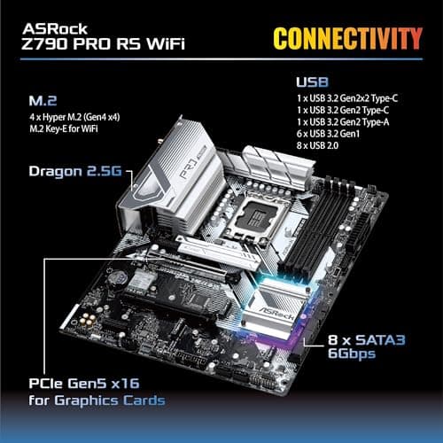 ASRock Z790 PRO RS WIFI DDR5 ATX image