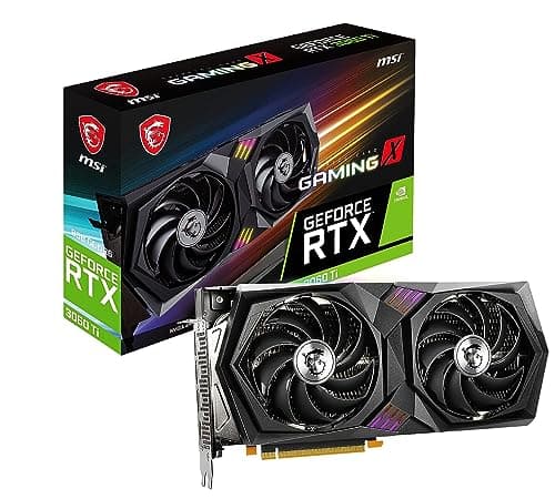 MSI GAMING X GeForce RTX 3060 Ti LHR 8GB GDDR6 Black / Gray main image