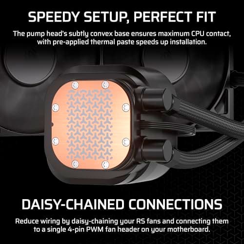 Corsair NAUTILUS RS Water 360mm Black image