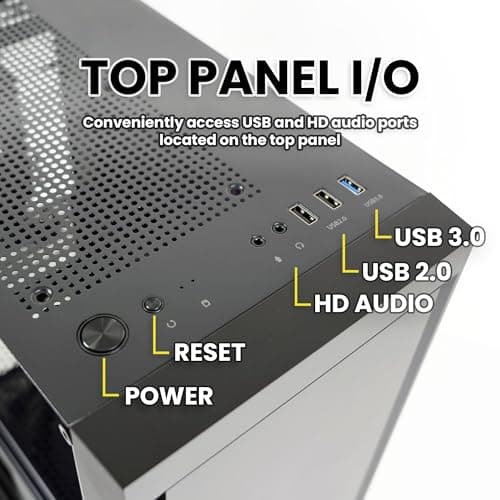 Zalman T3 PLUS Micro ATX Mid Tower Black Tempered Glass Side Panel image