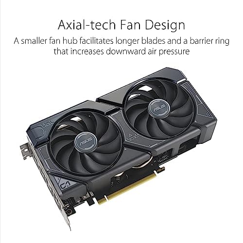 Asus DUAL Advanced GeForce RTX 4060 Ti 16GB GDDR6 Black image