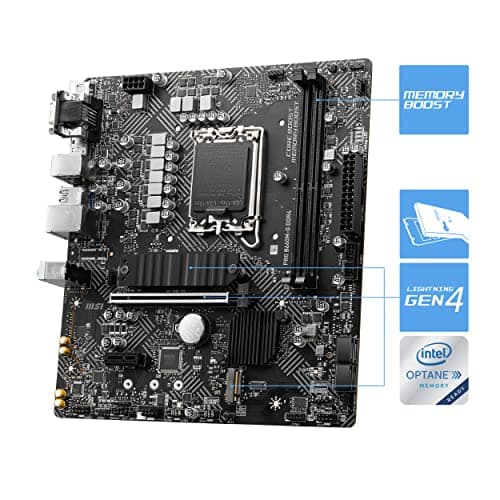 MSI B660 PRO B660M-G LGA1700 DDR4 Micro ATX image