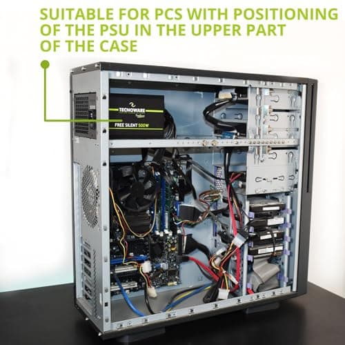 Tecnoware Free Black Silent 500W Non-Modular image