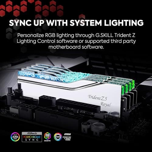 G.Skill Trident Z5 Royal DDR5-6400 CL32 32GB (2x16GB) image