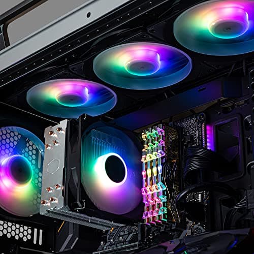 Cooler Master MOBIUS 140P 140mm Black ARGB PWM 76.5 CFM 1-Pack image