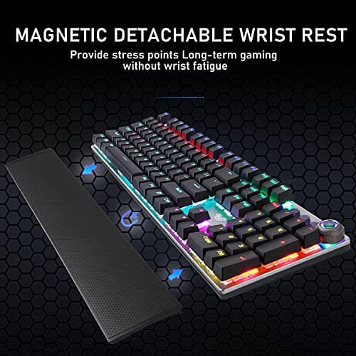 Aula SHIHUNZAN Wired Gaming Keyboard With Laser Mouse image