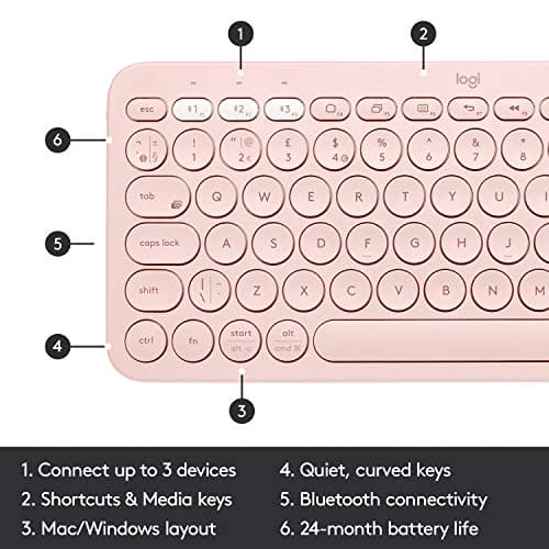 Logitech K380 Bluetooth Standard Keyboard image