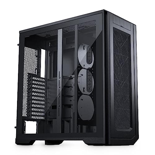 Phanteks Enthoo Pro 2 Server Edition ATX Full Tower Black with Tempered Glass Side Panel and USB 3.2 Gen 2 Type-C, USB 3.2 Gen 1 Type-A image