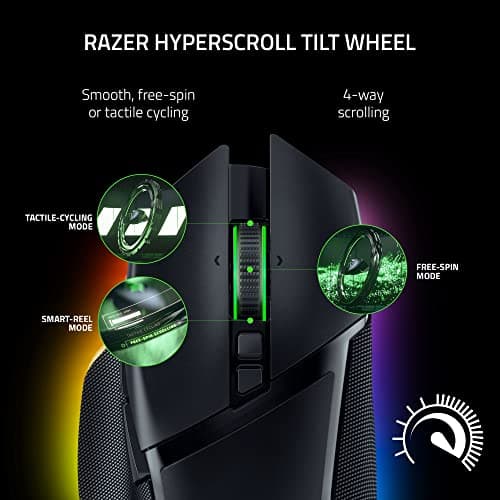 Razer Basilisk V3 Pro w/Dock Pro Wired/Bluetooth/Wireless Optical Mouse image