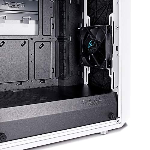 Fractal Design Meshify C ATX Mid Tower White / Black Tempered Glass Side Panel image