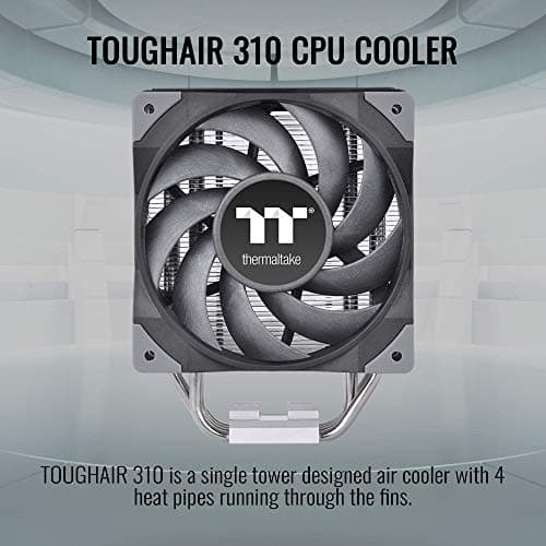 Thermaltake TOUGHAIR 310 Air 160mm 58.35 CFM Black / Gray image