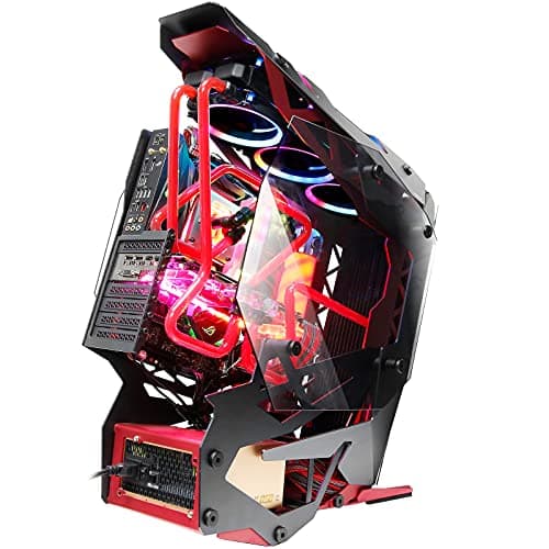Antec TORQUE ATX Mid Tower Black / Red Tempered Glass Side Panel, USB 3.2 Gen 2 Type-C USB 3.2 Gen 1 Type-A image
