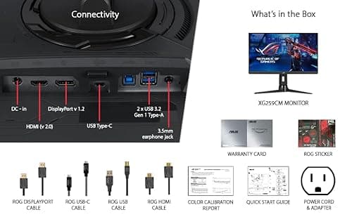 Asus ROG Strix XG259CM 24.5" 1080p 240Hz IPS Monitor image