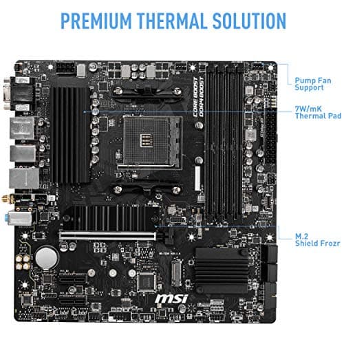 MSI B550M PRO-VDH WIFI AM4 DDR4 Micro ATX image