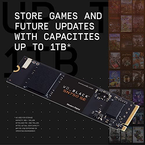 Western Digital Black SN750 SE 250GB SSD M.2-2280 PCIe 4.0 X4 NVMe image