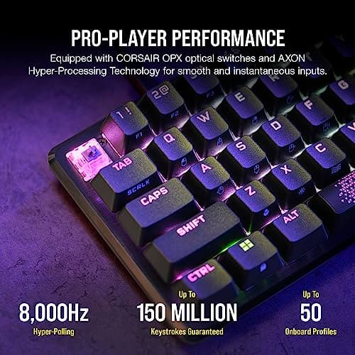 Corsair K65 PRO MINI RGB Corsair OPX Gaming Keyboard image