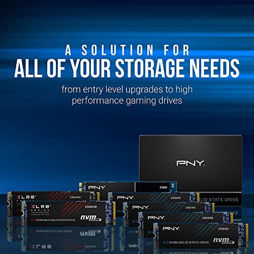 PNY CS2241 1TB M.2-2280 SSD PCIe 4.0 x4 NVMe image