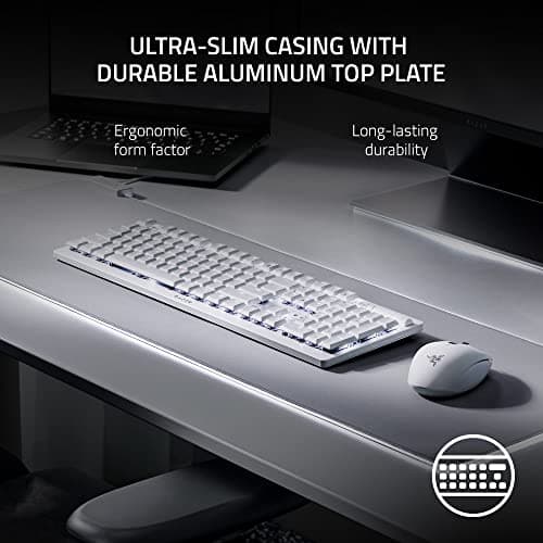 Razer DeathStalker V2 Pro RGB Bluetooth/Wireless/Wired Optical Clicky Gaming Keyboard image